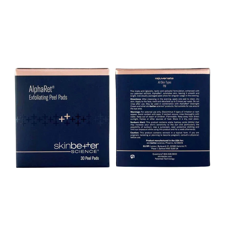 Alpharet Exfoliating Peel Pads